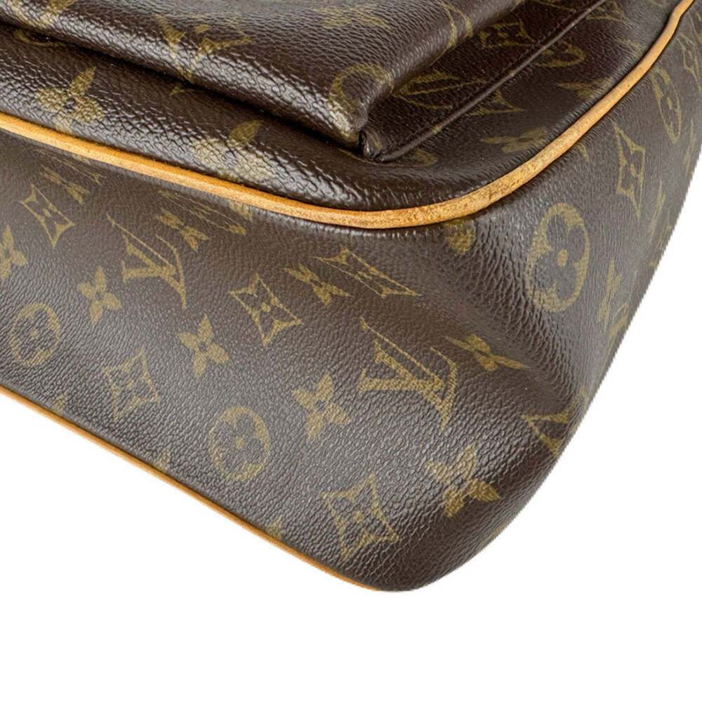 LOUIS VUITTON Brown Monogram Canvas Shoulder Bag - Picture 9 of 14